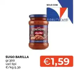 Mercatò Sugo BARILLA offerta