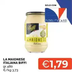Mercatò La maionese italiana BIFFI offerta