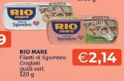 Mercatò RIO MARE Filetti di Sgombro Grigliati offerta