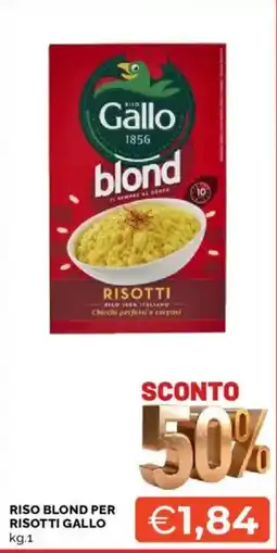 Mercatò Riso blond per RISOTTI GALLO offerta
