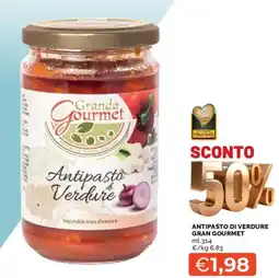 Mercatò Antipasto di verdure GRAN GOURMET offerta