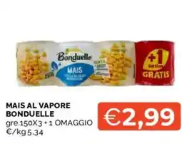 Mercatò Mais al vapore BONDUELLE offerta