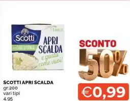 Mercatò Scotti apri scalda offerta