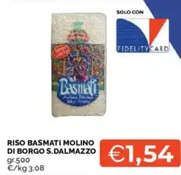 Mercatò Riso basmati molino di borgo S. DALMAZZO offerta