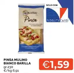 Mercatò Pinsa mulino bianco barilla offerta