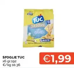 Mercatò Sfoglie TUC x6 offerta