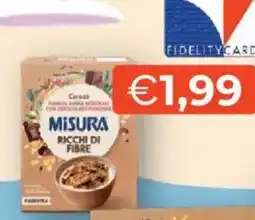 Mercatò Misura ricchi di fibre offerta