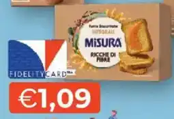Mercatò Misura ricche di fibre offerta