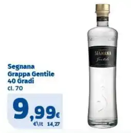 Sigma Segnana Grappa Gentile 40 Gradi offerta