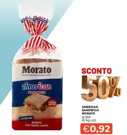 Mercatò American sandwich MORATO offerta