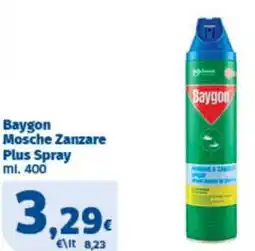 Sigma Baygon Mosche Zanzare Plus Spray offerta