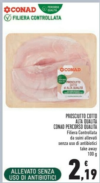 Conad Margherita Conad prosciutto cotto alta qualita offerta