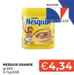 Mercatò Nestle nesquik grande offerta