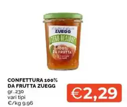 Mercatò Confettura 100% da frutta ZUEGG offerta