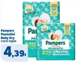 Sigma Pampers Pannolini Baby Dry offerta