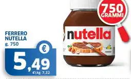 Sigma Ferrero nutella offerta
