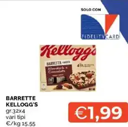 Mercatò Barrette KELLOGG'S offerta