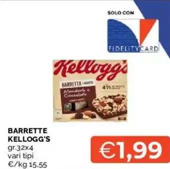 Mercatò Barrette KELLOGG'S offerta