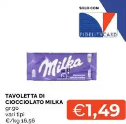 Mercatò Tavoletta di ciocciolato MILKA offerta