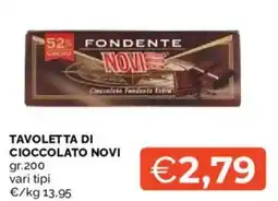 Mercatò Tavoletta di cioccolato NOVI offerta