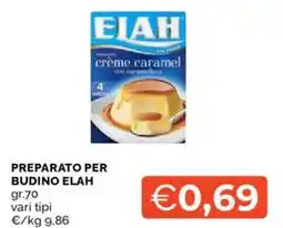 Mercatò Preparato per budino ELAH offerta