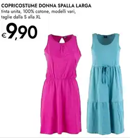 Bennet Copricostume donna spalla larga offerta