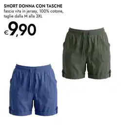 Bennet Short donna con tasche offerta