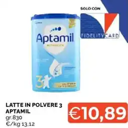 Mercatò Latte in polvere 3 APTAMIL offerta