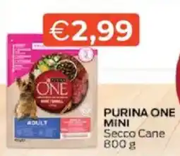 Mercatò Purina one mini secco cane offerta