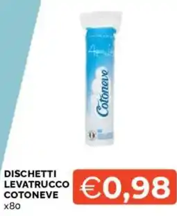 Mercatò Dischetti levatrucco COTONEVE x80 offerta