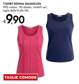Bennet T-shirt donna smanicata offerta