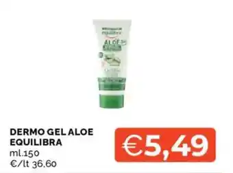 Mercatò Dermo gel aloe EQUILIBRA offerta