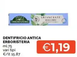 Mercatò Dentifricio antica ERBORISTERIA offerta