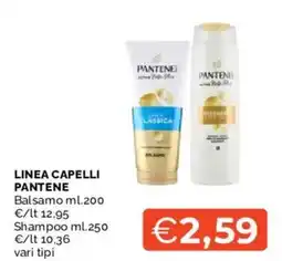 Mercatò Linea capelli PANTENE offerta