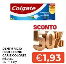 Mercatò Dentifricio protezione carie COLGATE offerta