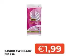 Mercatò Rasoio twin lady BIC X10 offerta