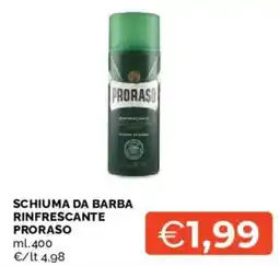 Mercatò Schiuma da barba rinfrescante PRORASO offerta