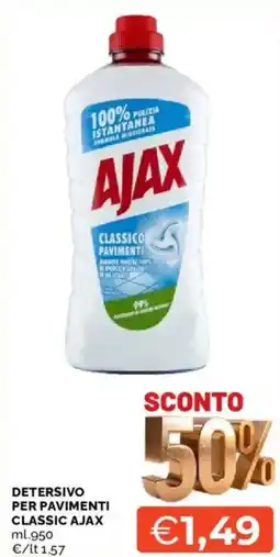 Mercatò Detersivo per pavimenti classic AJAX offerta