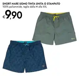 Bennet Short mare uomo tinta unita o stampato offerta