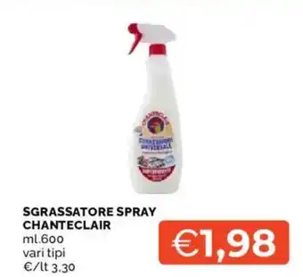 Mercatò Sgrassatore spray CHANTECLAIR offerta