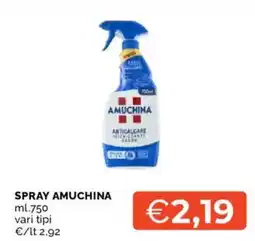 Mercatò Spray AMUCHINA offerta