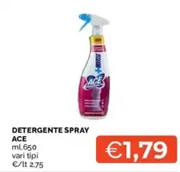 Mercatò Detergente spray ACE offerta