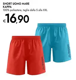Bennet Short uomo mare KAPPA offerta