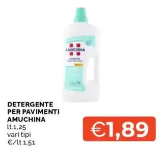 Mercatò Detergente per pavimenti AMUCHINA offerta