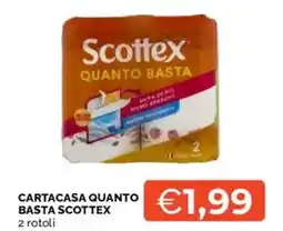 Mercatò Cartacasa quanto basta SCOTTEX offerta
