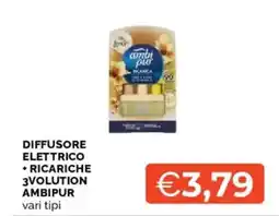 Mercatò Diffusore elettrico + ricariche 3volution AMBIPUR offerta