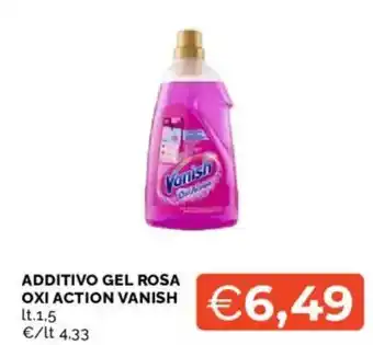 Mercatò Additivo gel rosa oxi action VANISH offerta