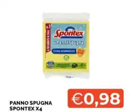Mercatò Panno spugna SPONTEX X4 offerta
