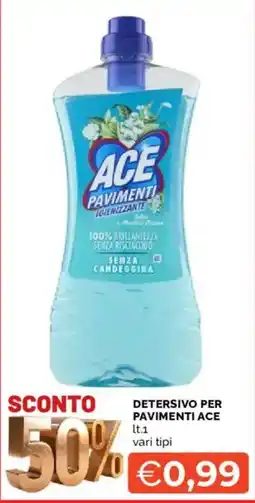 Mercatò Detersivo per pavimenti ACE offerta