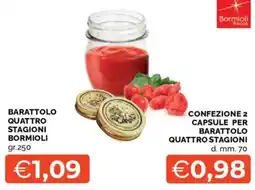 Mercatò Barattolo quattro stagioni bormiol offerta